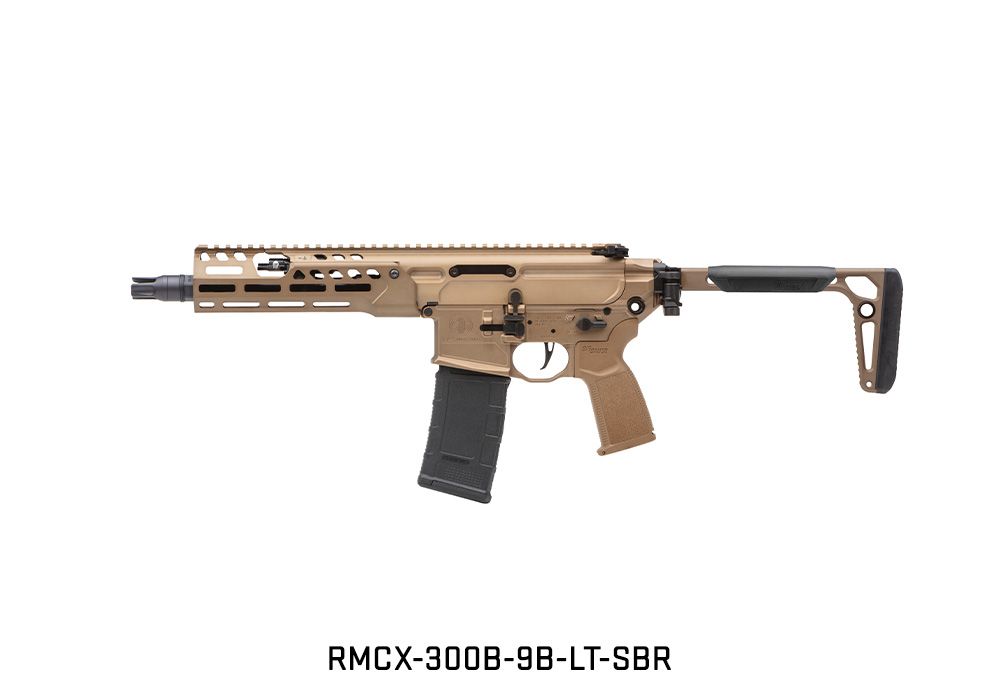 SIG SAUER MCX Spear LT 300 Blackout SBR